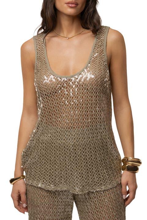 High Seas Sequin Top