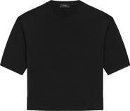 Theory Short Sleeve Cashmere Sweater