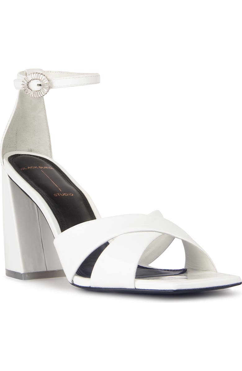 BLACK SUEDE STUDIO Chelsea Ankle Strap Sandal, Main, color,