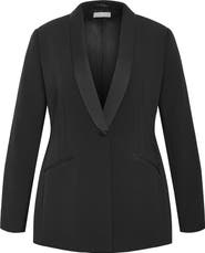 City Chic Alece Tuxedo Jacket