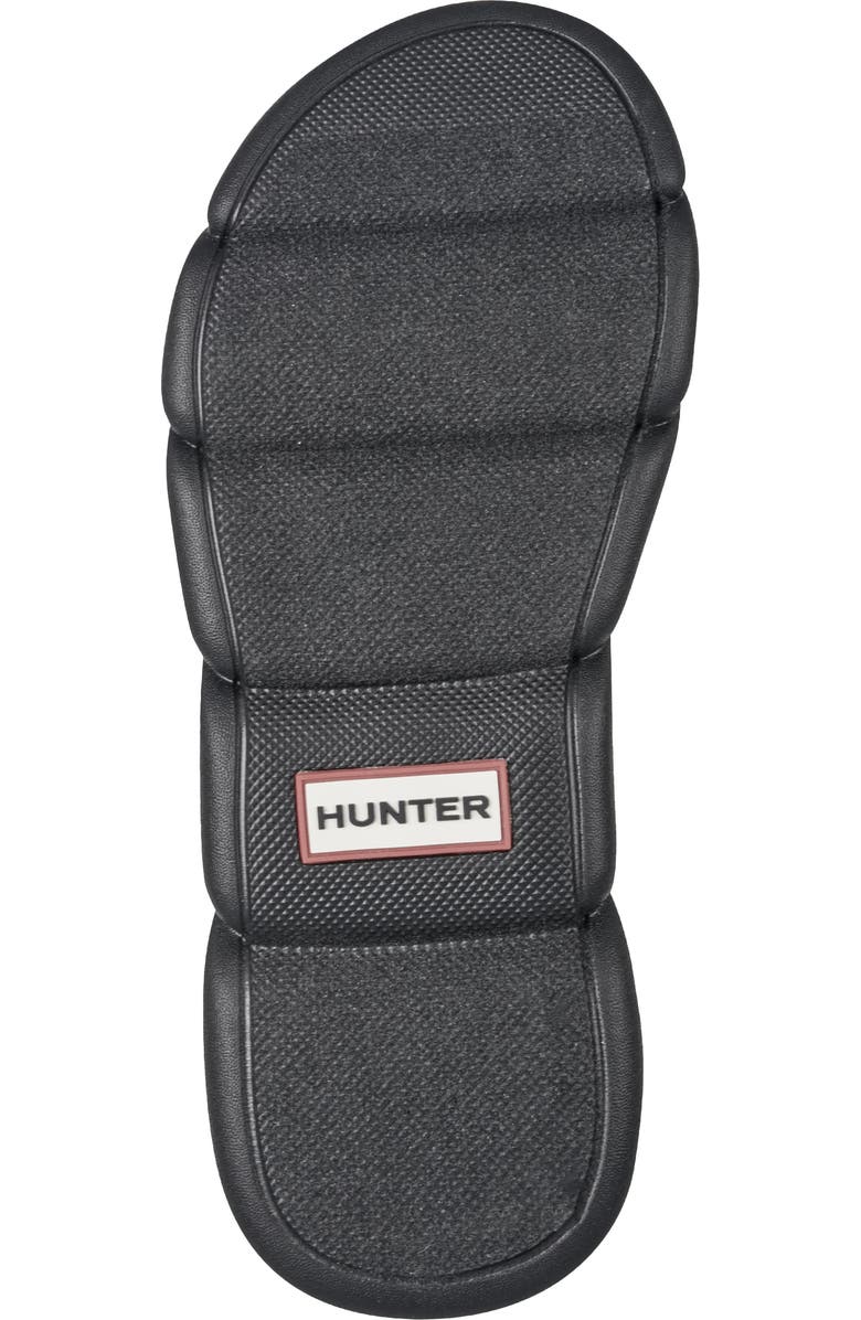 Hunter Coast Water Resistant Slide Sandal, Alternate, color, Black 001