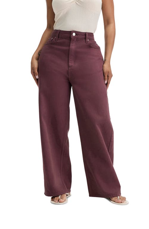 Cotton On Curvy Boyfriend Super Baggy Jean In Red