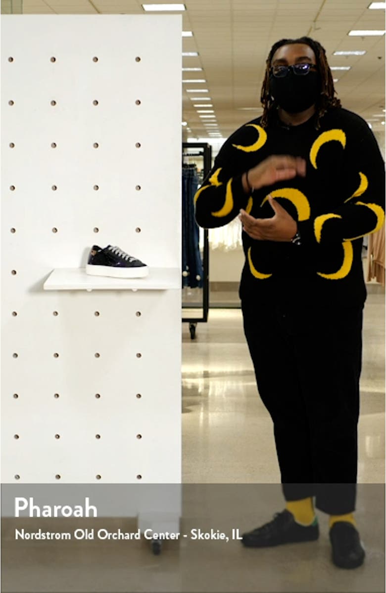 Thea Glitter Platform Sneaker, sales video thumbnail