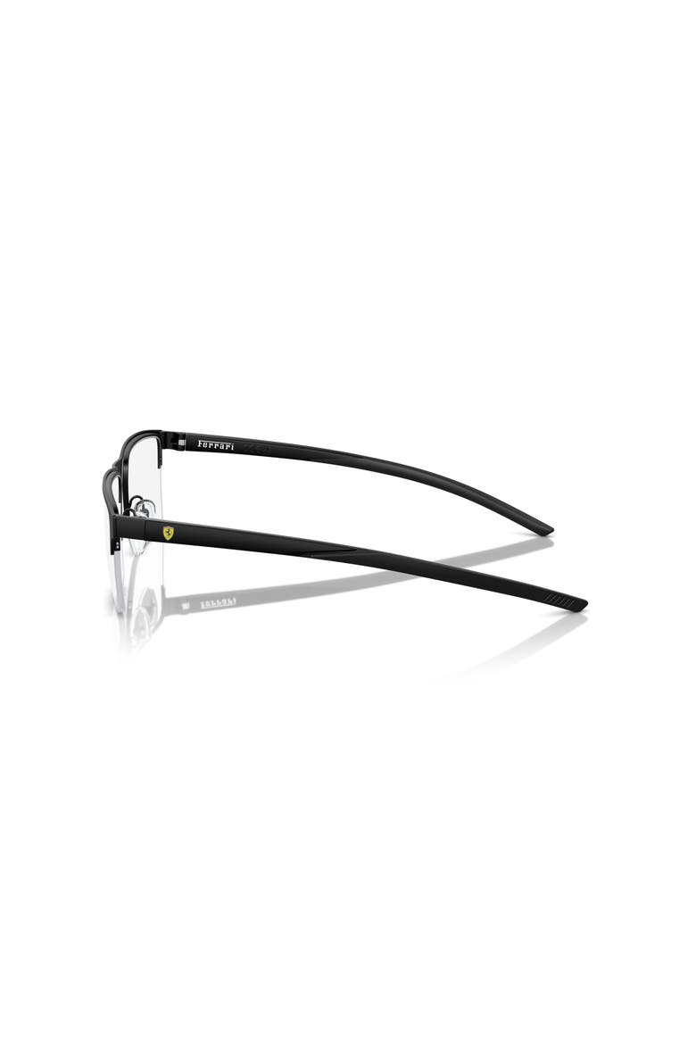 55mm Rectangle optical glasses, Alternate, color, Black