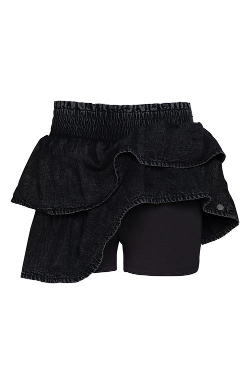 Roxy Kids' Breeze Cotton Skort In Black