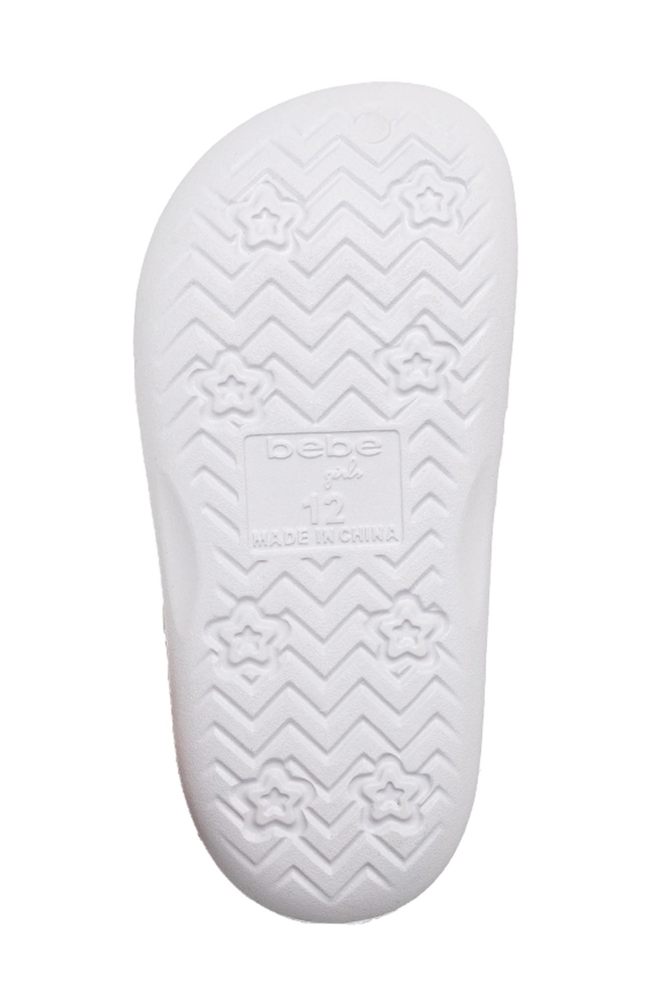 bebe Kids' Caetana Clog, Alternate, color, White