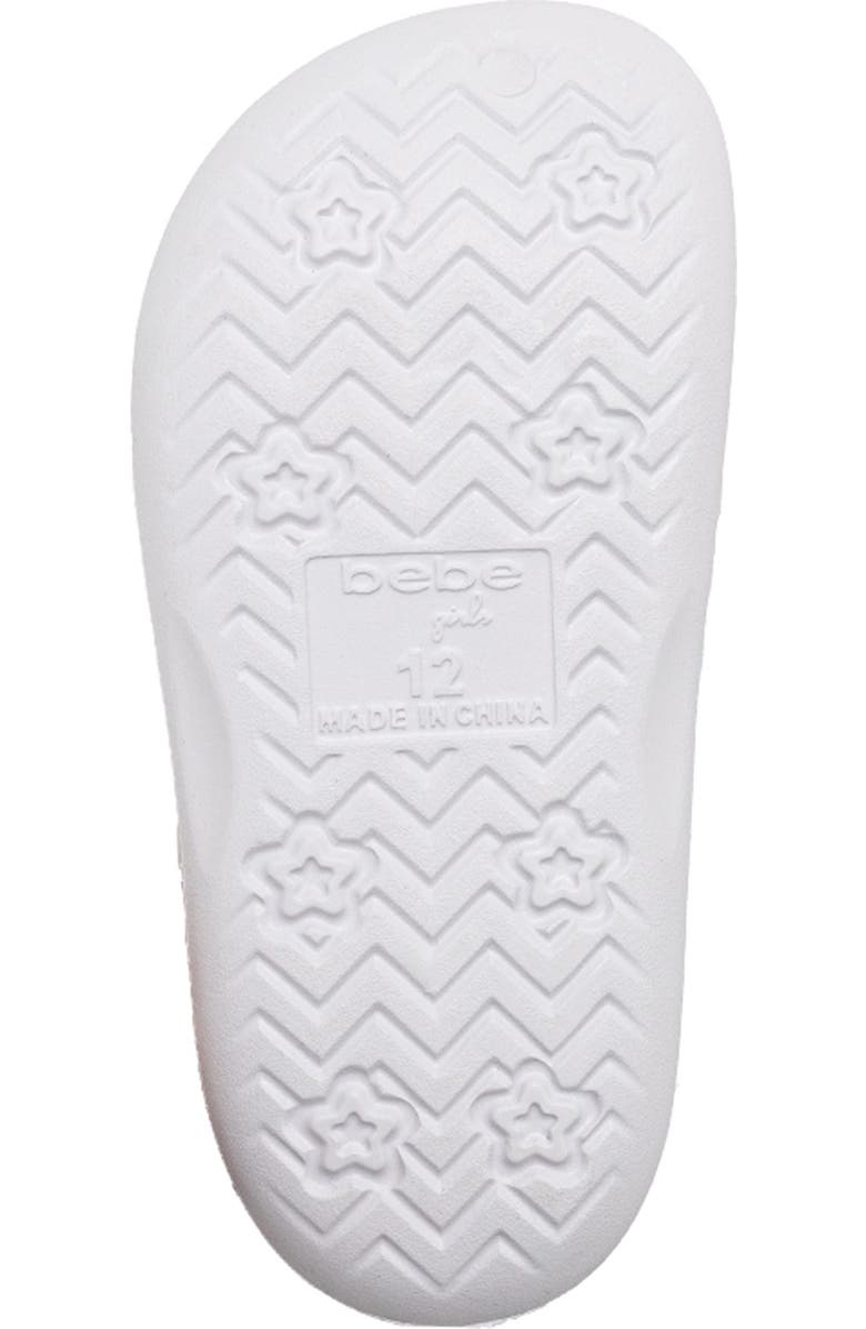 bebe Kids' Caetana Clog, Alternate, color, White