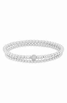 Nadri Set of 2 Fireball Bracelets