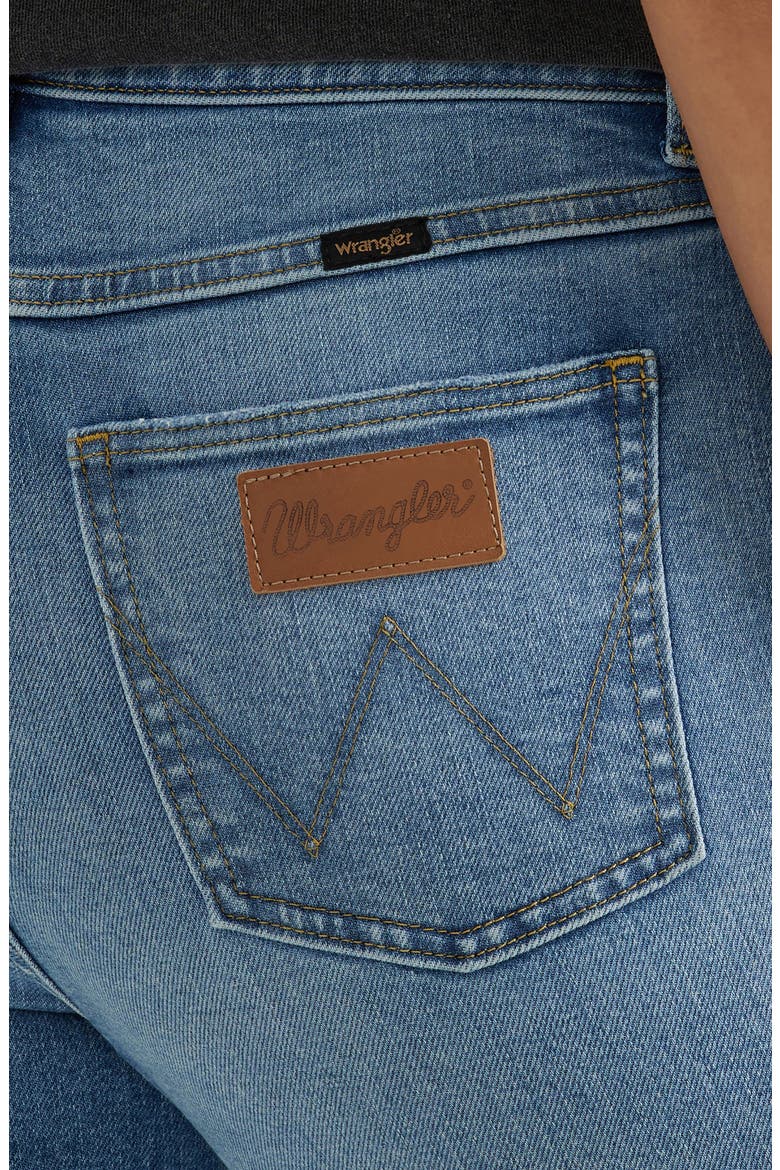 High Waist Flare Jeans, Alternate, color, TRANCE