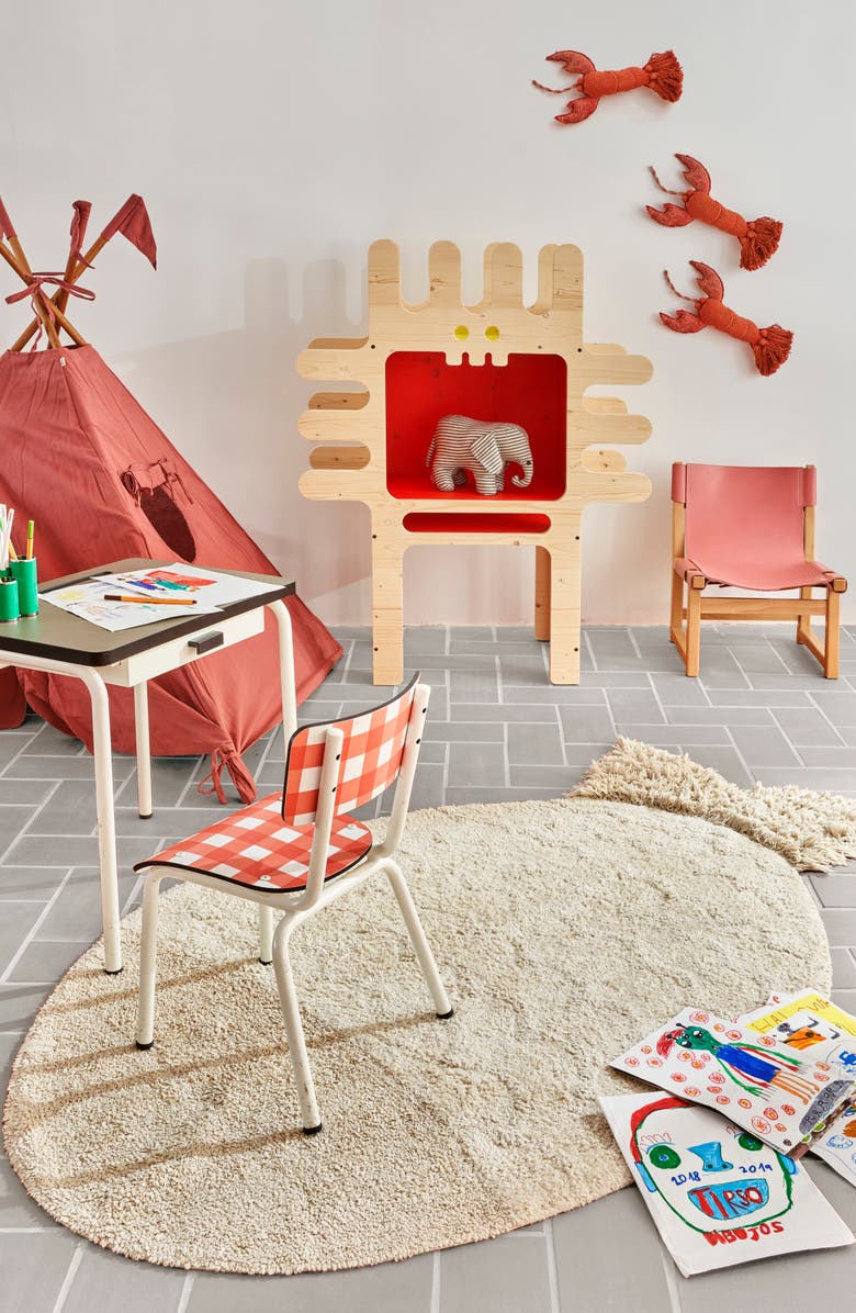 Lorena Canals Big Fish Washable Recycled Cotton Blend Rug, Alternate, color, 