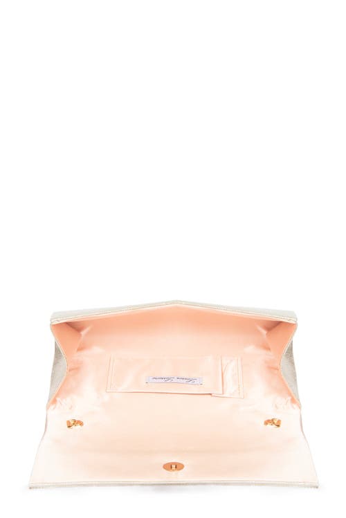 Lauren Lorraine Colleen Clutch In Gold