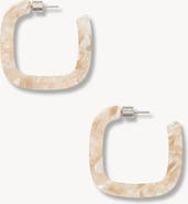MACHETE Midi Square Hoops