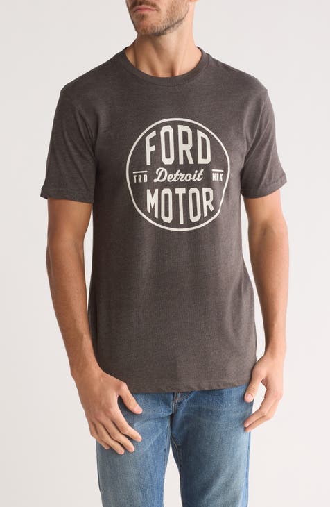 Ford Motor Cotton Graphic T-Shirt