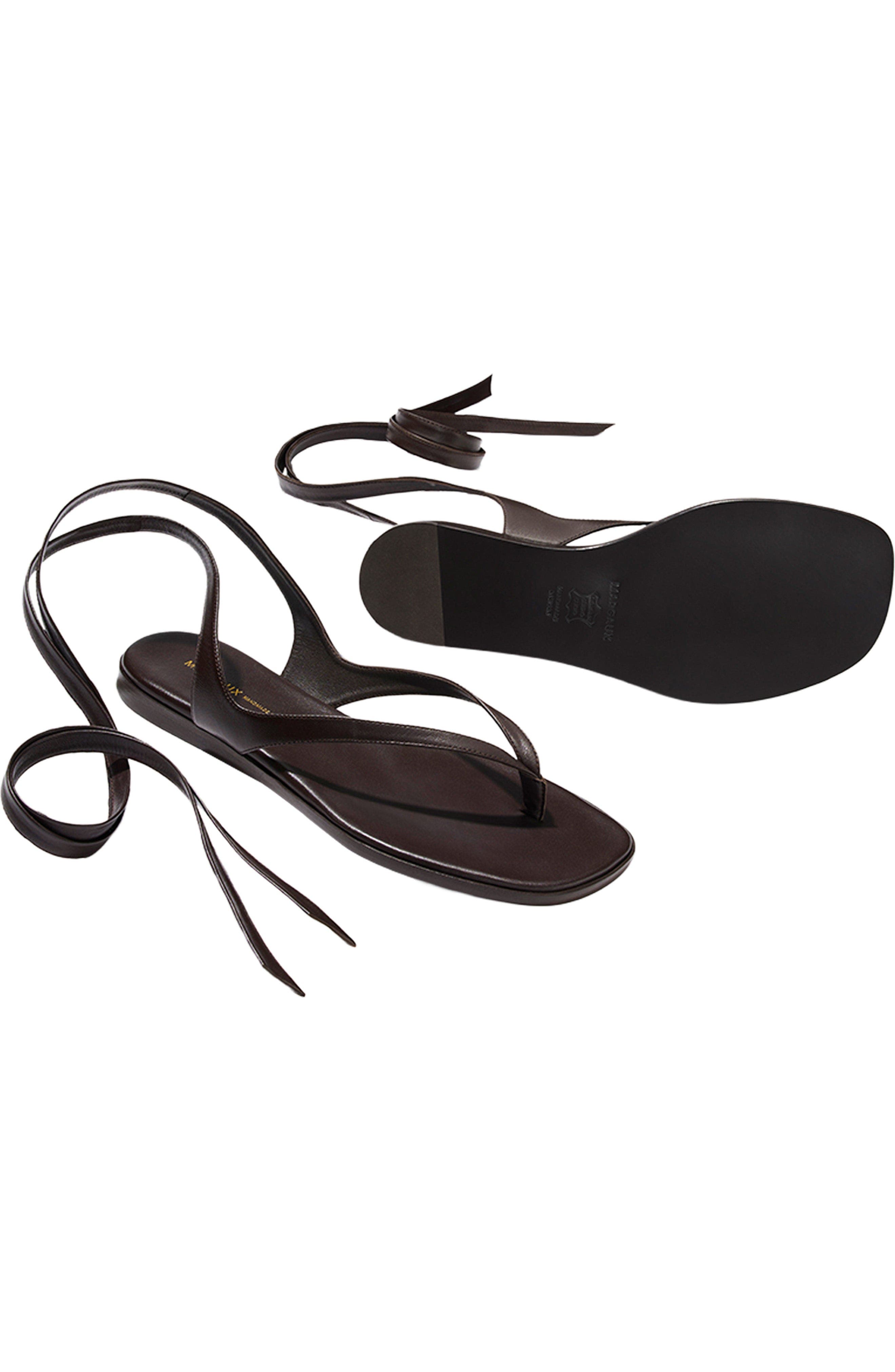 The Palermo Wrap Sandal, Alternate, color, Espresso Nappa