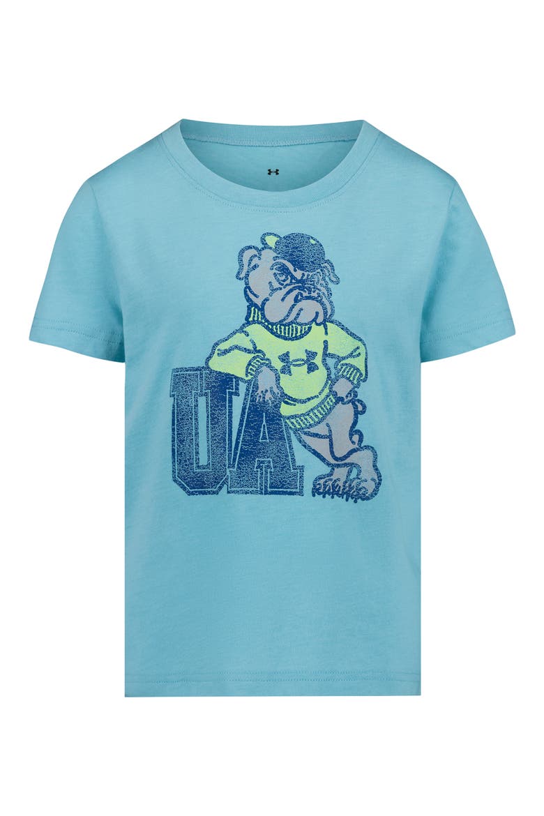 Kids' UA Tech™ Mascot Performance Graphic T-Shirt, Main, color, BLUE HAZE