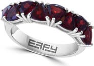 EFFY Sterling Silver Garnet Ring
