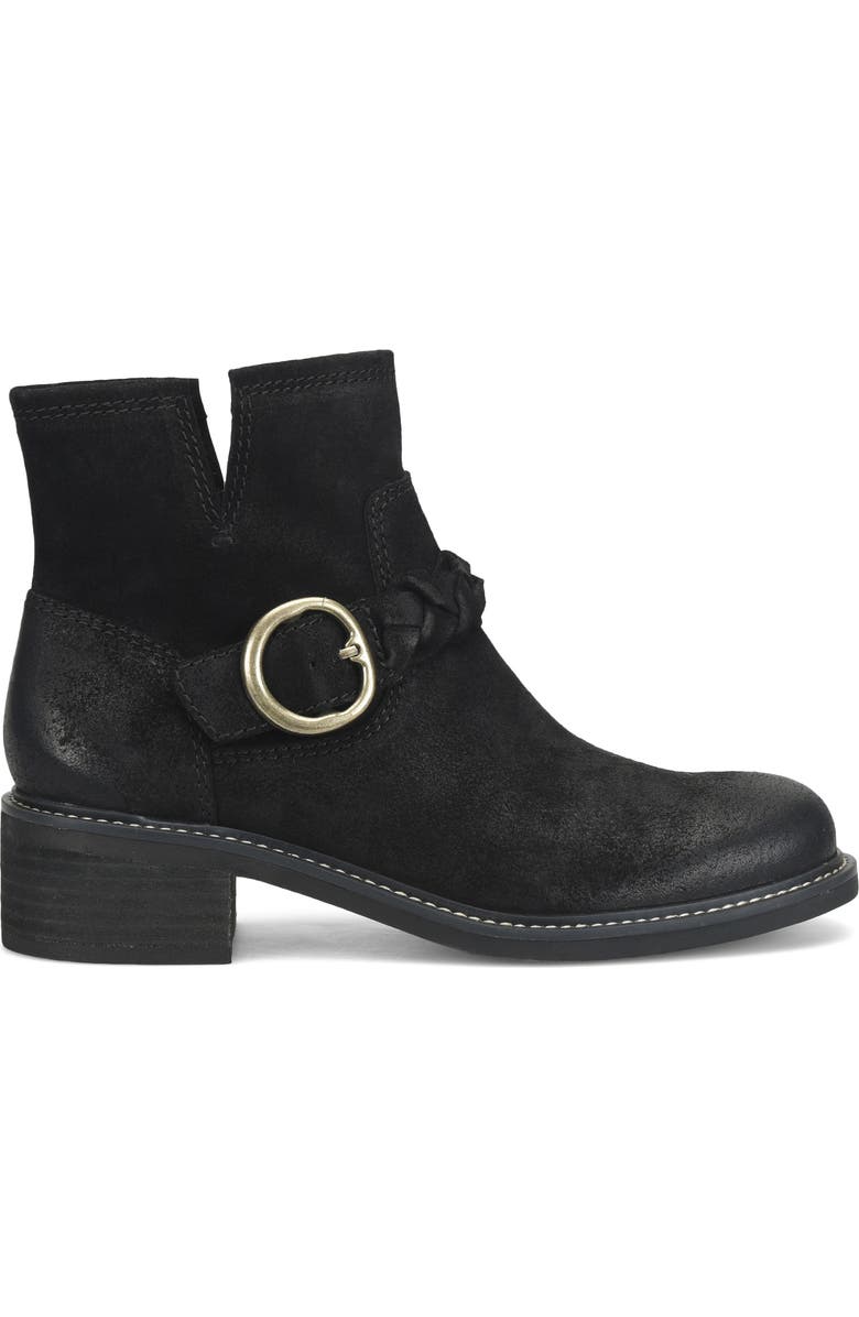 Söfft Miley Bootie, Alternate, color, Black Suede
