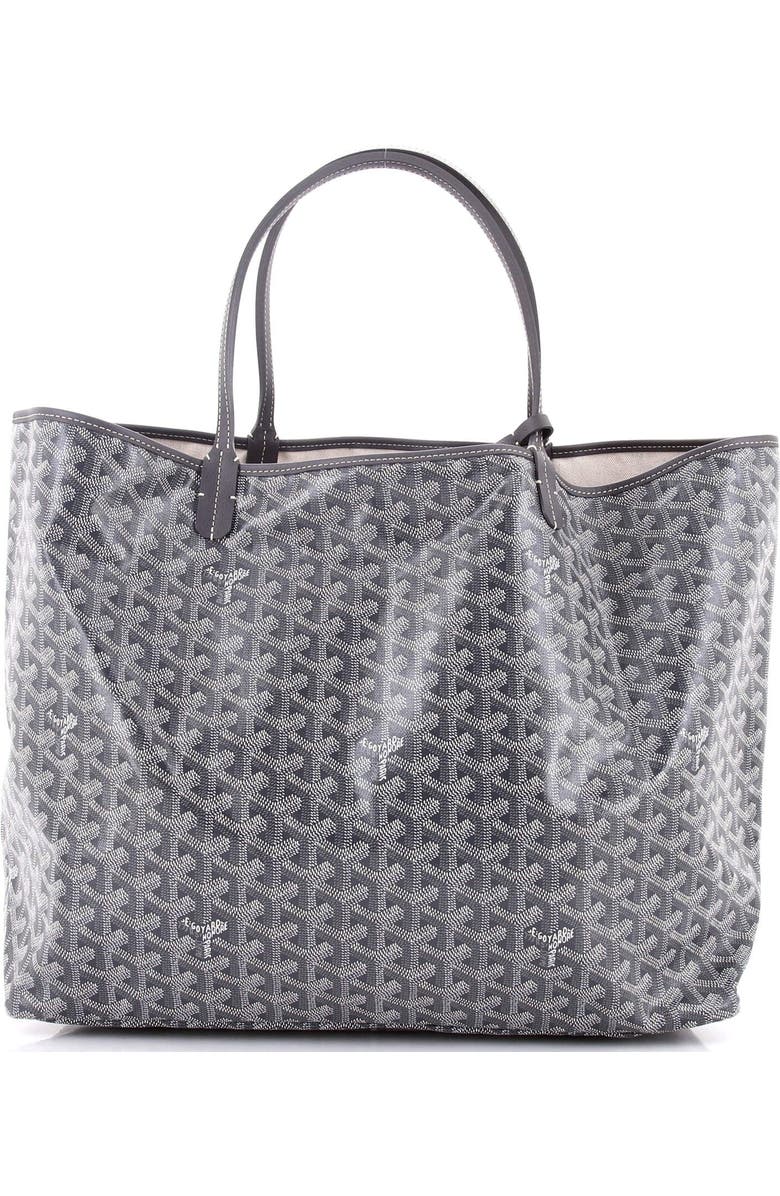 Pre-Owned Goyard Saint Louis Tote Coated Canvas GM, Alternate, color, Gray