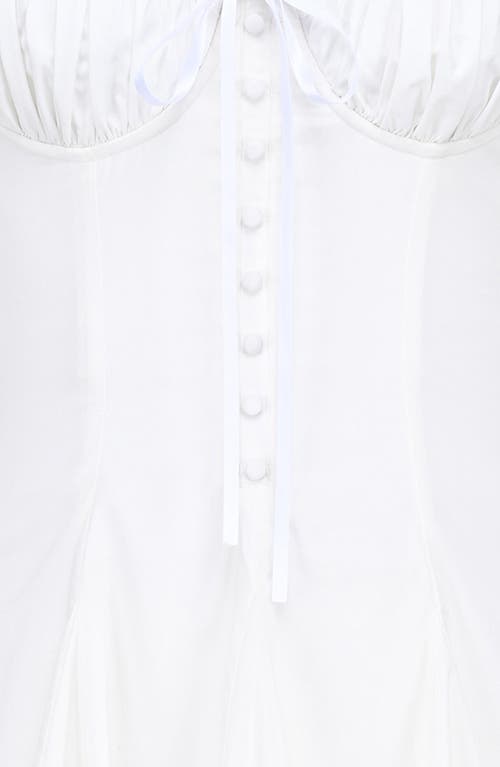 House Of Cb Ellerie Long Sleeve Minidress