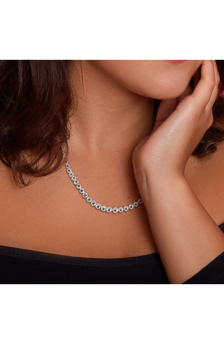 Julianna B. 1/2 CTW Black Diamond Tennis Necklace, Alternate, color, Black Diamond