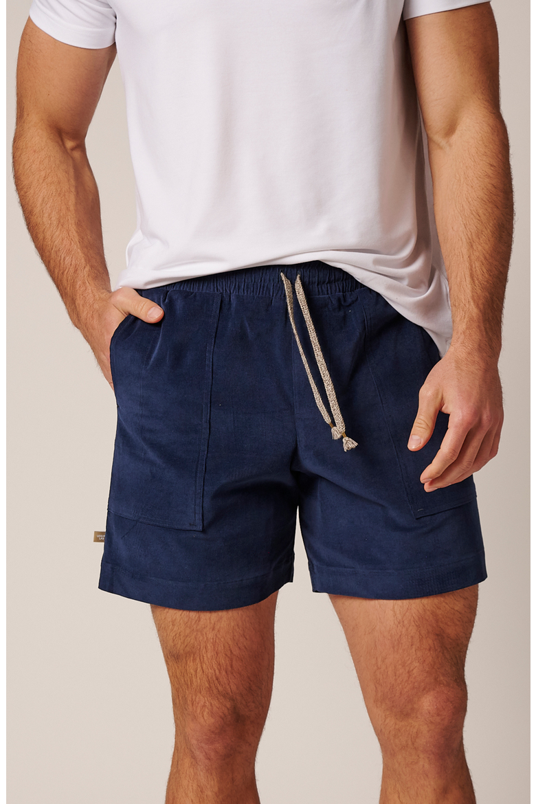 Patch Pocket Corduroy Short, Main, color, Indigo
