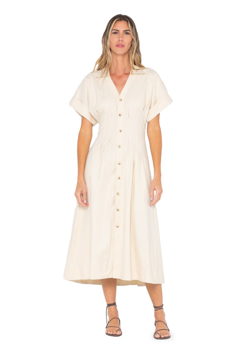 Freya Dress, Main, color, Vanilla