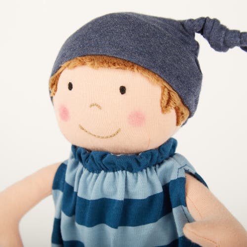 SIGIKID SIGIKID PLUSH DOLL WITH BLUE OUTFIT