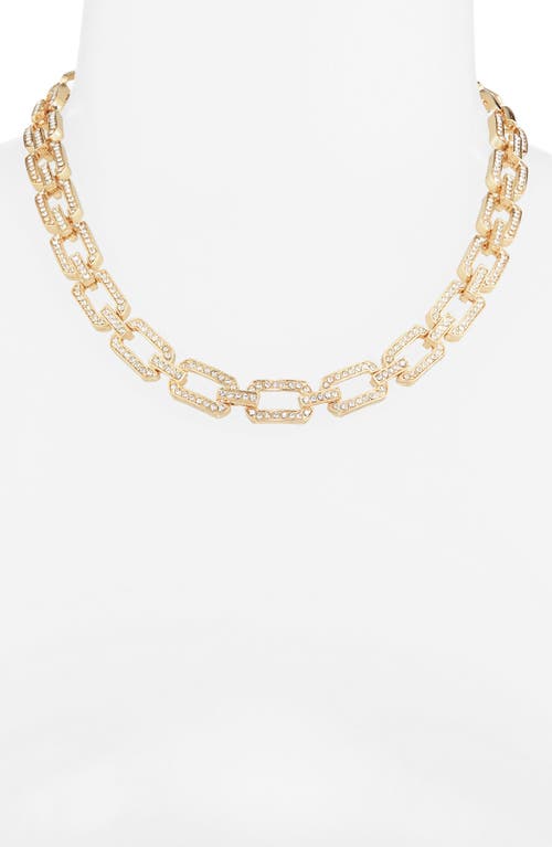 Tasha Crystal Link Collar Necklace In Multi