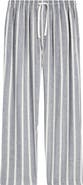 Majestic International Textured Retreat Woven Cotton Drawstring Pajama Pants