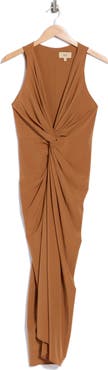 JBQ Carla Twist Front Midi Dress