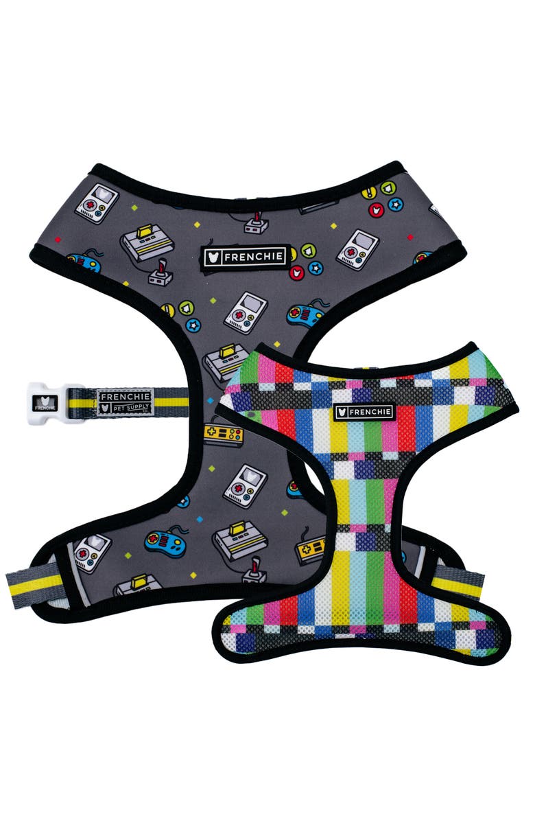 Frenchie Duo Reverible Harness, Main, color, Gamer