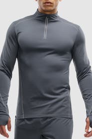 Peloton Men's Active Brushed Jersey ¼ Zip