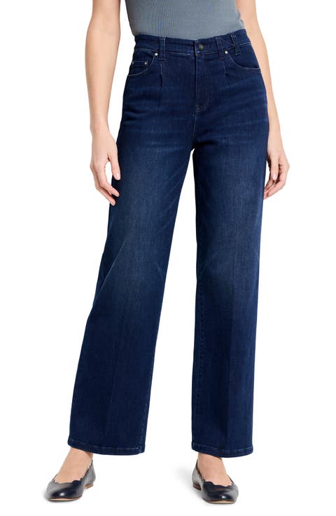 High Waist Wide Leg Jeans (Twilight)