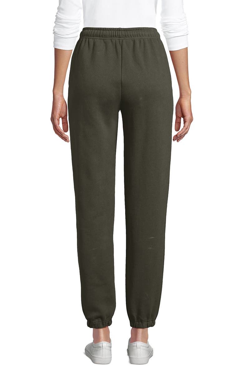 Lands' End Serious Sweats High Rise Jogger Pants, Alternate, color,