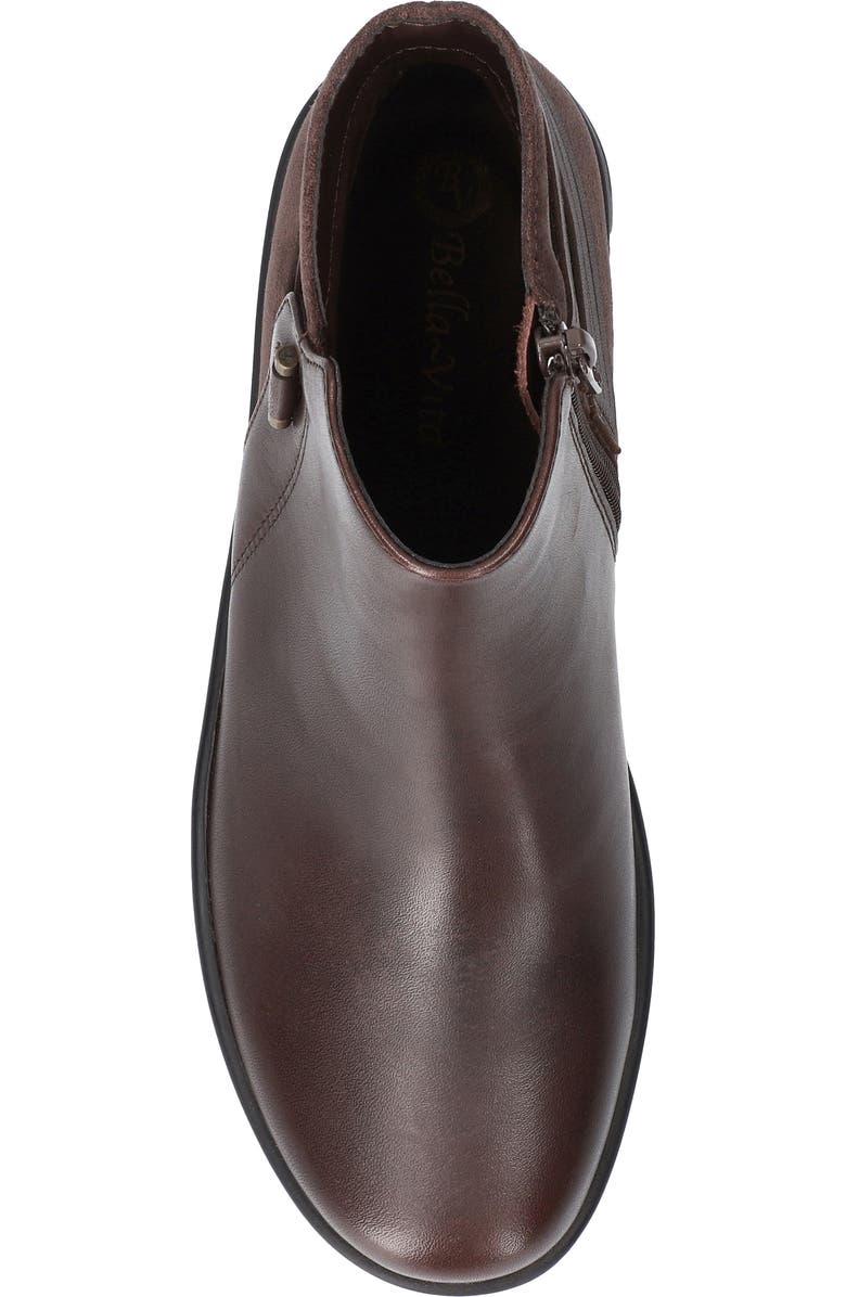 Bella Vita Sueann Platform Bootie, Alternate, color, Brown Leather