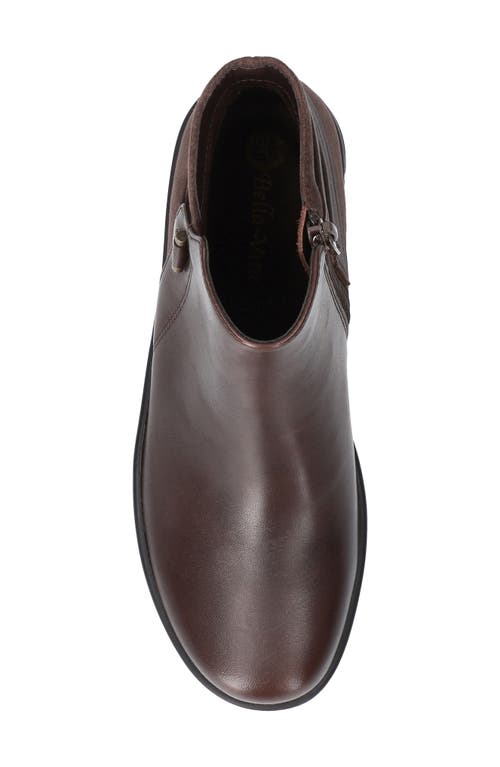 Bella Vita Sueann Platform Bootie In Brown