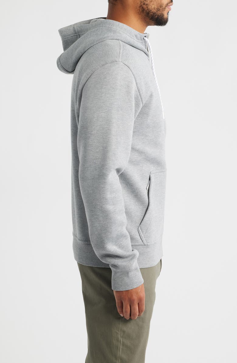 Free Fly Northcoast Zip-Up Hoodie, Alternate, color, Heather Grey