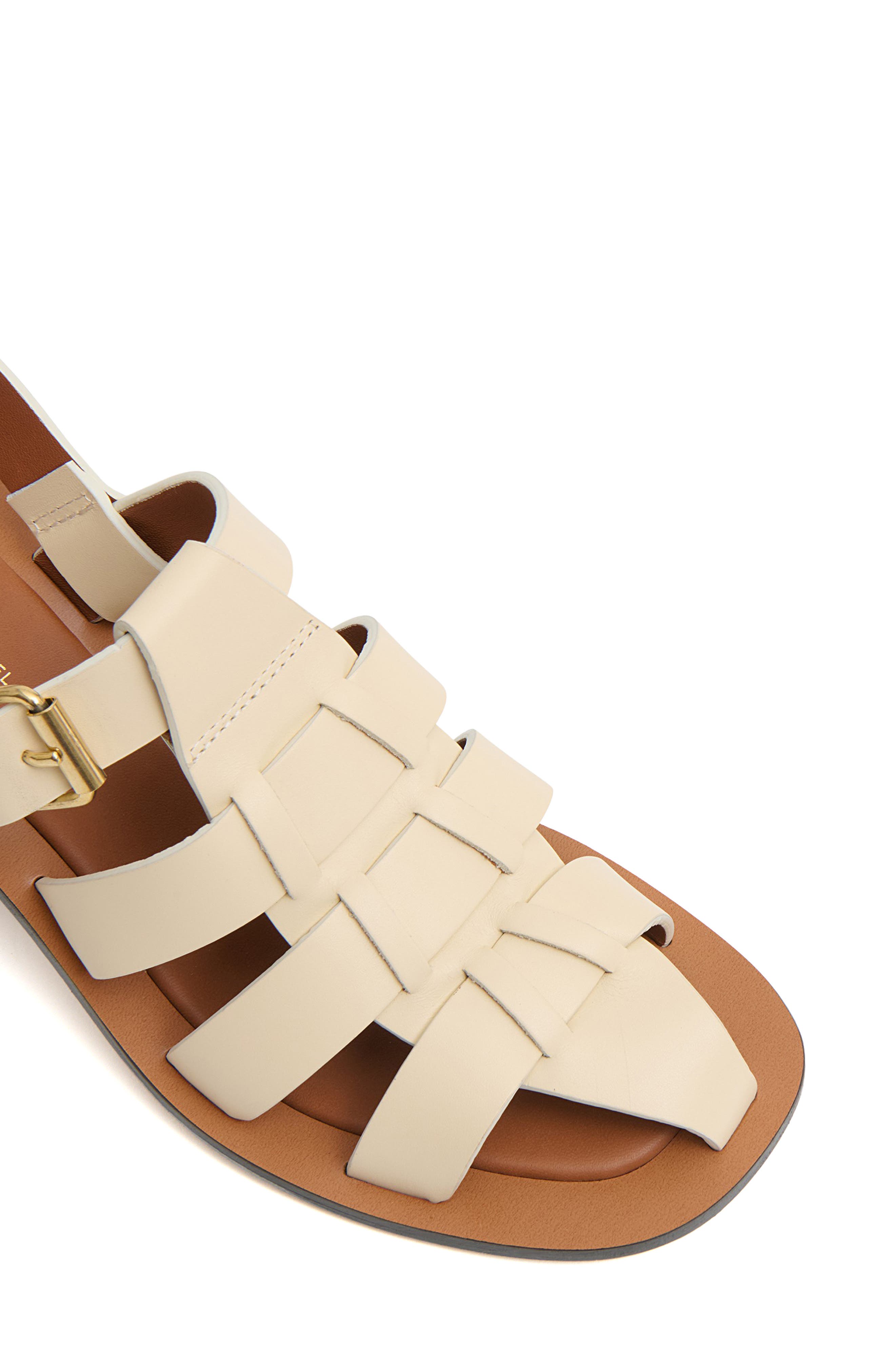 Mansur Gavriel Slingback Fisherman Sandal, Alternate, color, Jasmine
