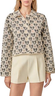 English Factory Crochet Shirt