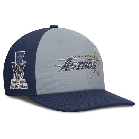 Men's Nike Gray/Navy Houston Astros Pro Performance Snapback Hat