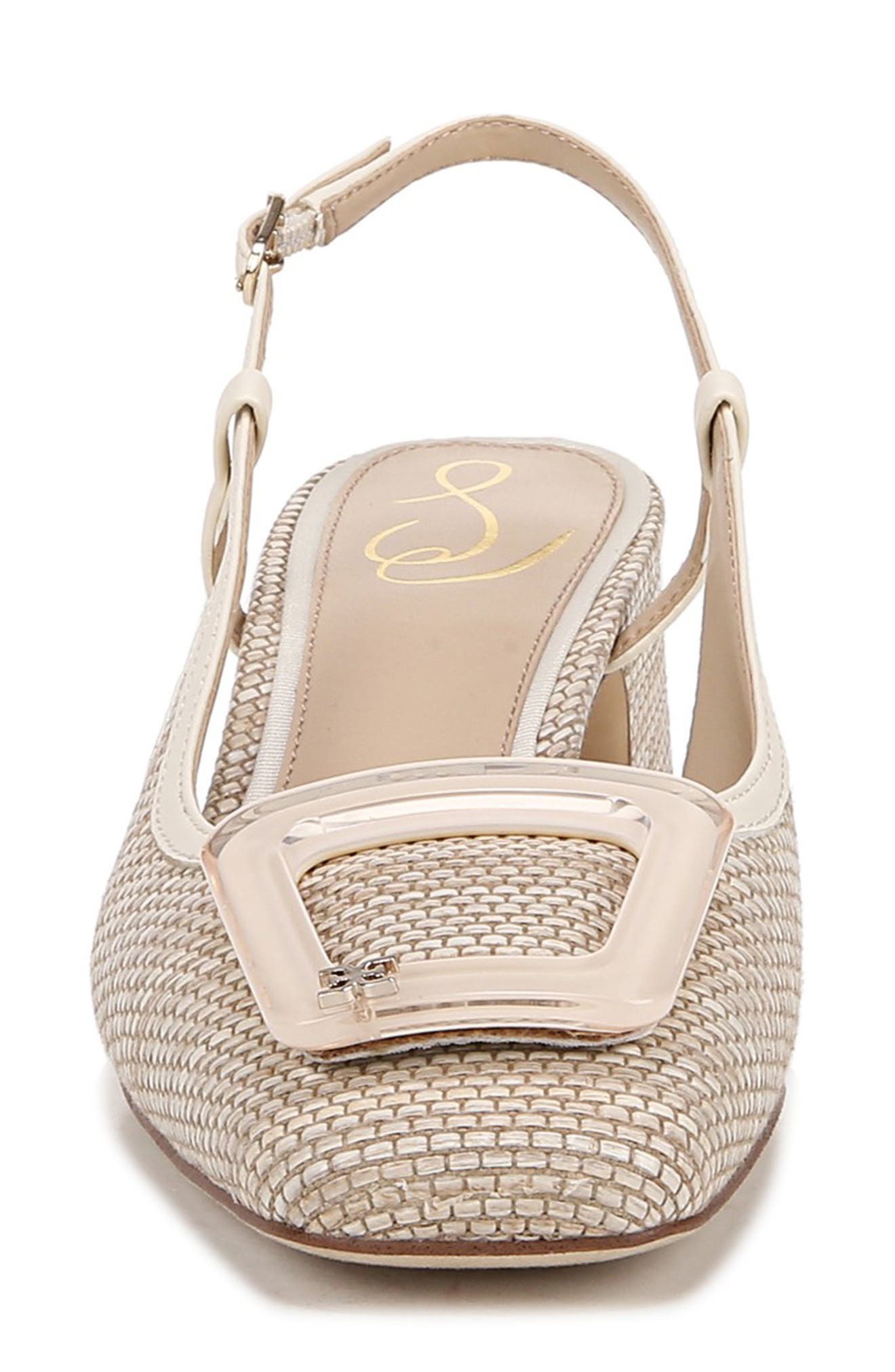 Sam Edelman Tracie Slingback Pump, Alternate, color, Light Natural