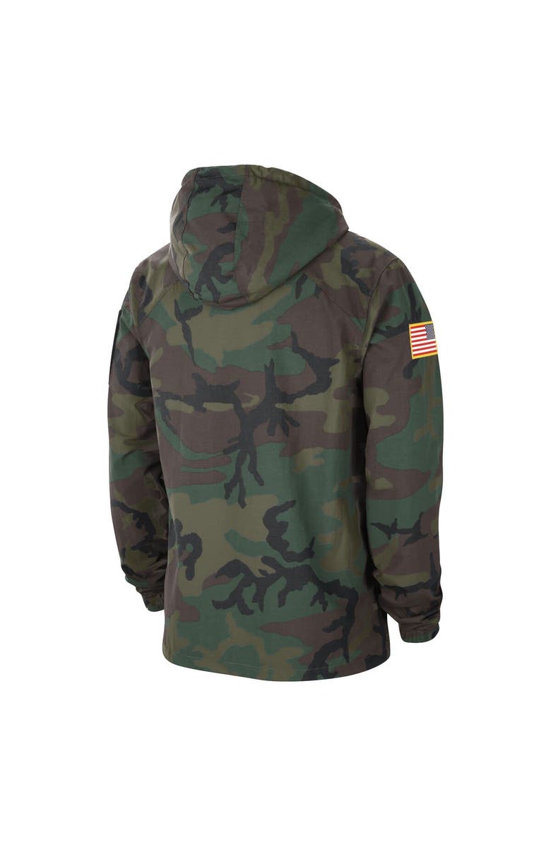 Nike Men's Nike Camo Texas Longhorns Military Pack Lightweight Hoodie Performance Full-Snap Jacket, Alternate, color, 