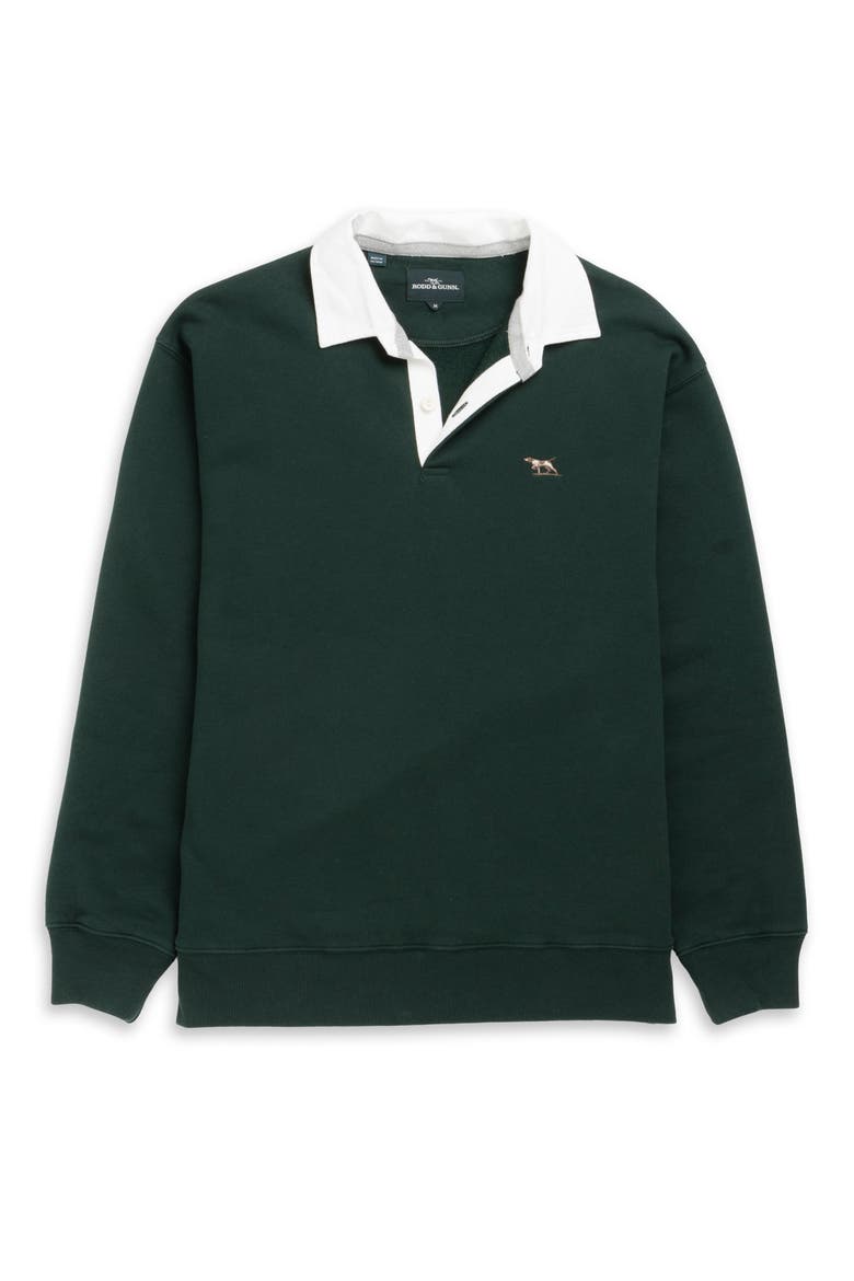 Otago Rugby Shirt, Alternate, color, FOREST