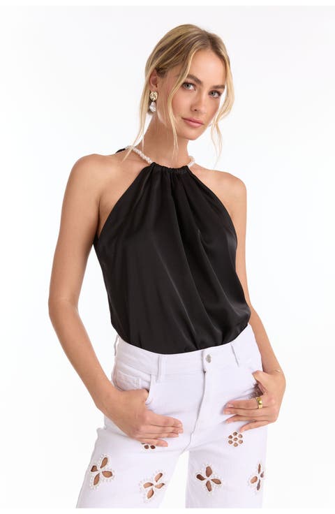Mika Silky Halter Top