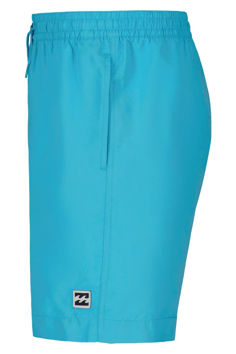 Kids' All Day Layback Swim Trunks, Alternate, color, AQUA