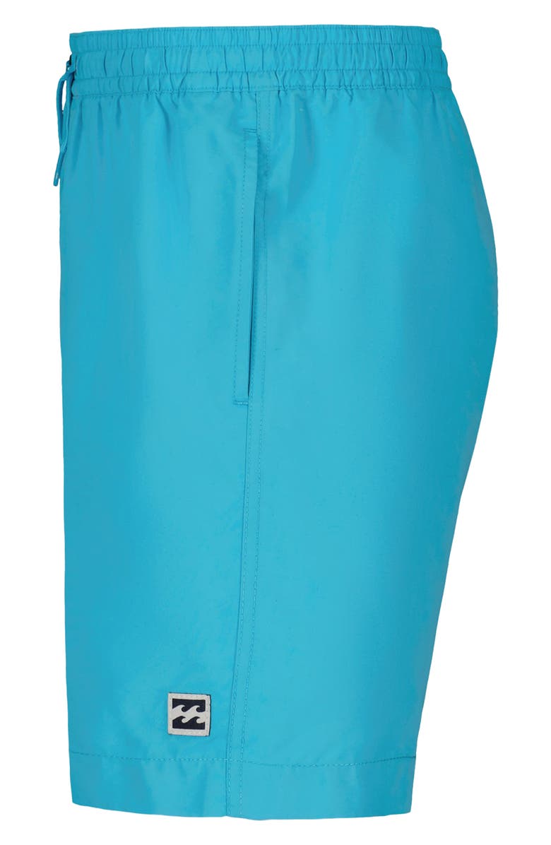 Billabong Kids' All Day Layback Swim Trunks, Alternate, color, Aqua