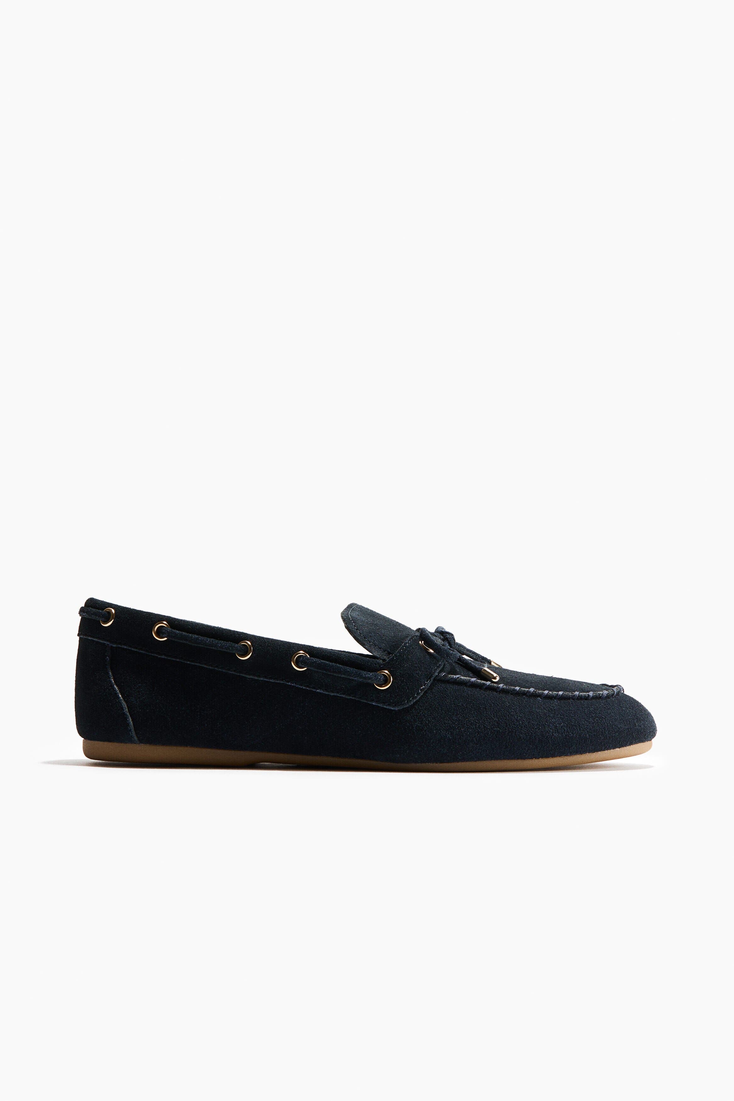 Deck Shoes, Alternate, color, Navy blue
