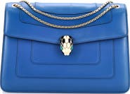Pre-Owned Bvlgari Serpenti Forever Shoulder Bag Leather Medium