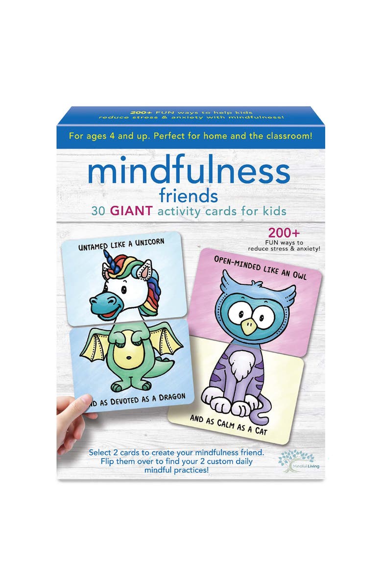 Ambassador Games Mindful Living Mindfulness Friends Cards, Main, color, Multicolored
