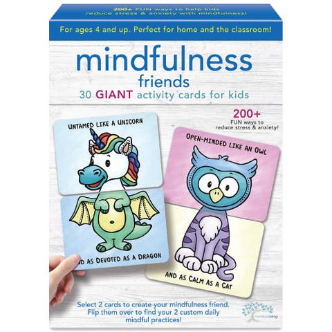 Mindful Living Mindfulness Friends Cards